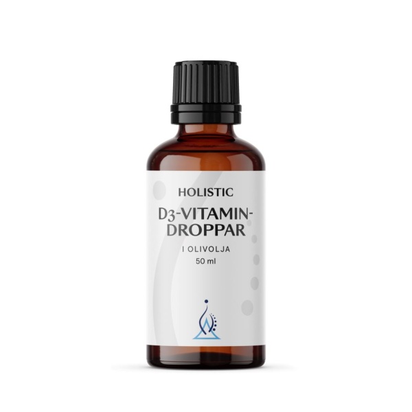 Holistic D3-vitamindroppar 50 ml