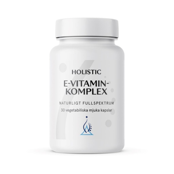 Holistic E-vitaminkomplex 30 kapslar
