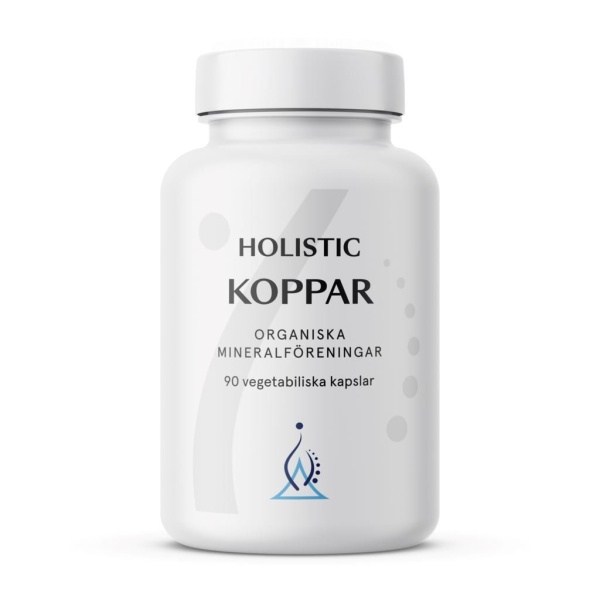 Holistic Koppar 2 mg 90 kapslar