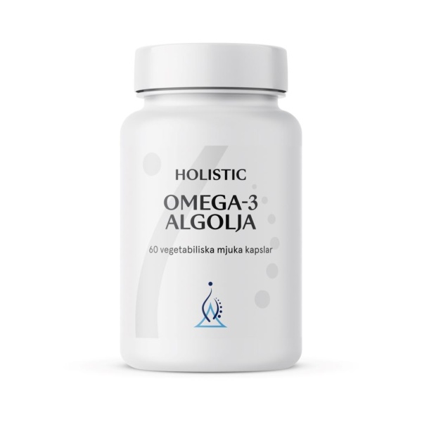 Holistic Omega-3 Algolja 60 kapslar