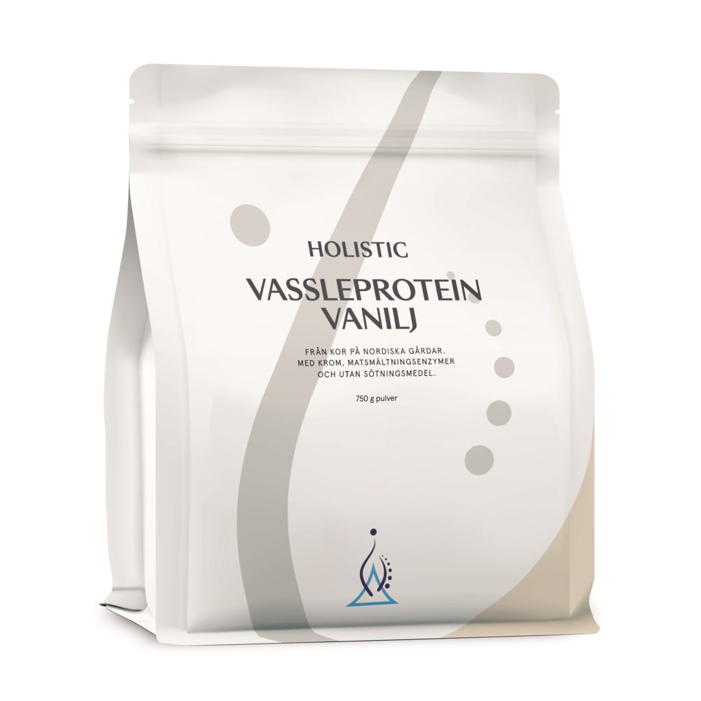 Holistic Vassleprotein Vanilj Zippåse 750 g