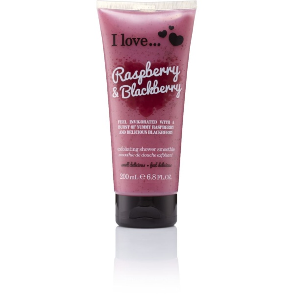 I Love Original Raspberry & Blackberry Exfoliating Shower Smoothie 200 ml