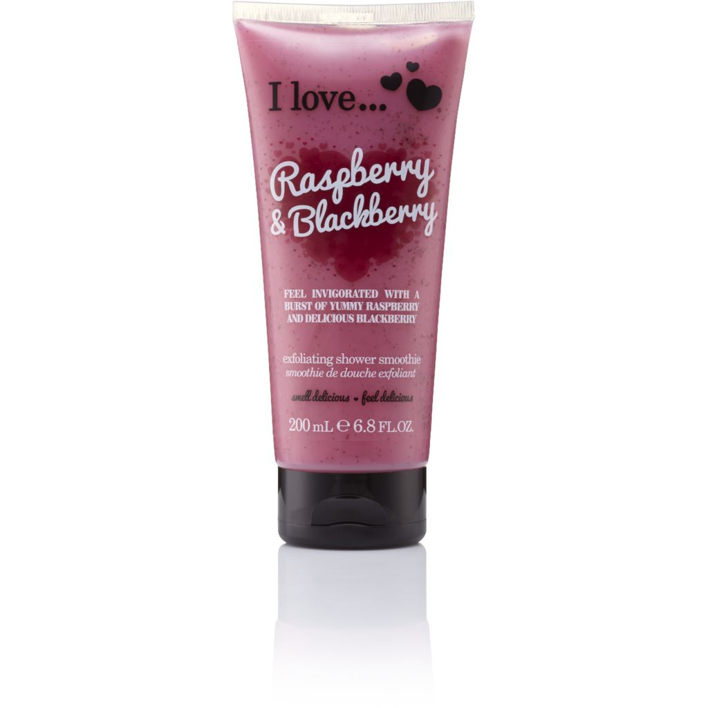 I Love Original Raspberry & Blackberry Exfoliating Shower Smoothie 200 ml