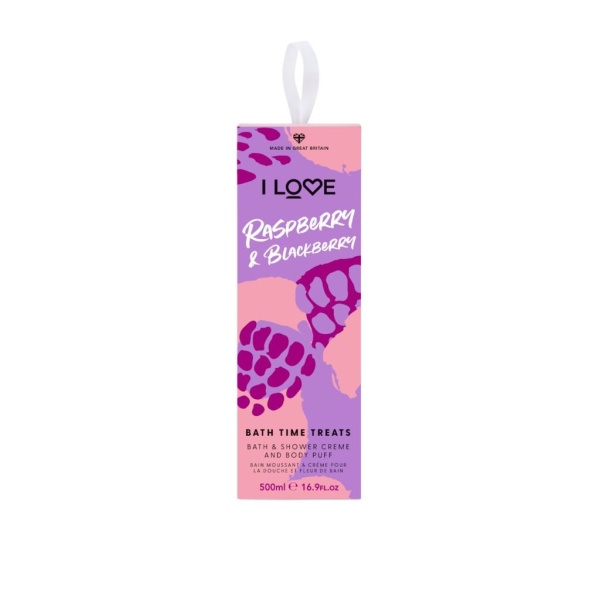 I Love Originals Bath Time Treat Raspberry & Blackberry 500 ml