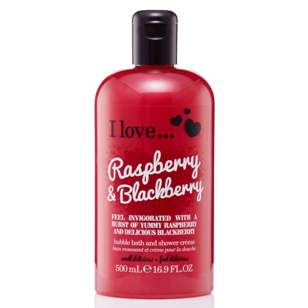 I Love Originals Bath & Shower Crème Raspberry & Blackberry 500 ml