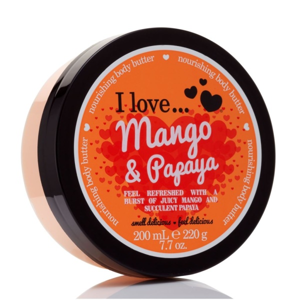 I Love Originals Body Butter Mango & Papaya 200 ml
