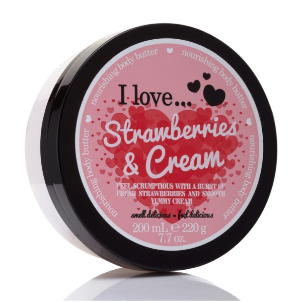 I Love Originals Body Butter Strawberries & Cream 200 ml