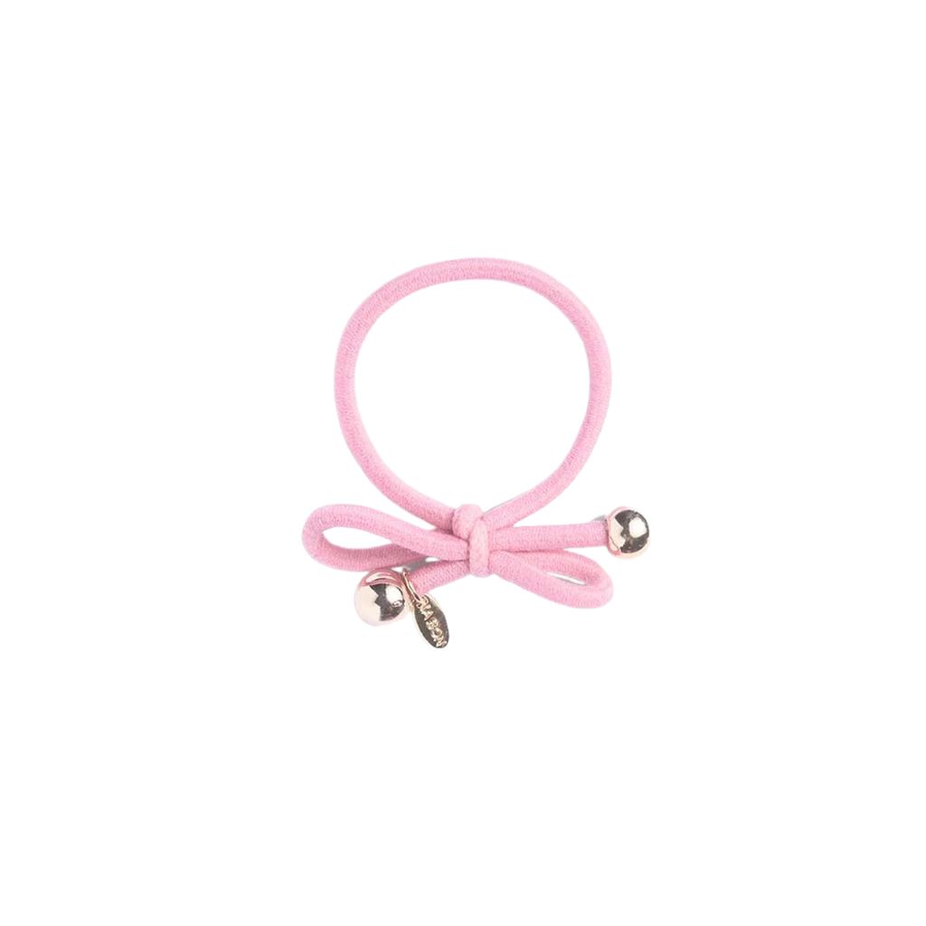 IA BON Hair Tie Light Pink Gold Bead 1 st