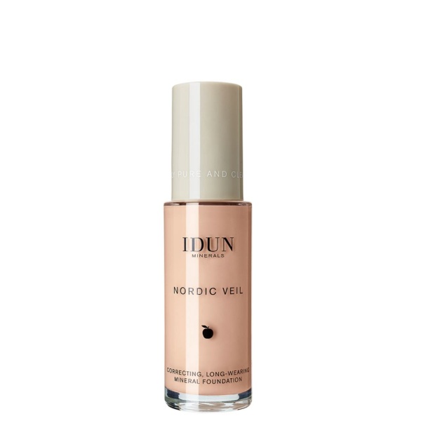 IDUN Minerals Liquid Mineral Foundation Nordic Veil Ingrid Cool Medium 26 ml