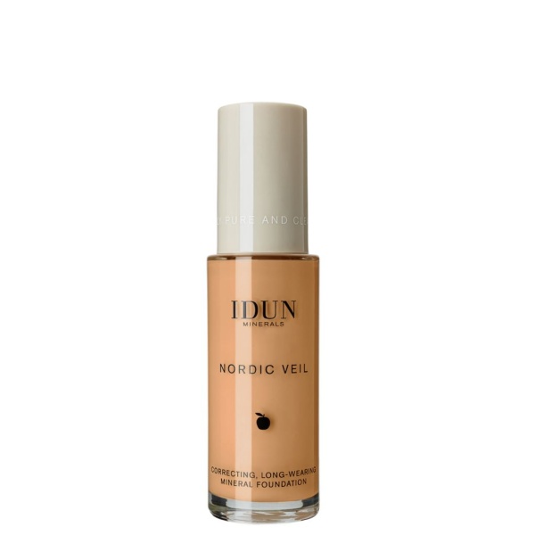 IDUN Minerals Liquid Mineral Foundation Nordic Veil Svea Warm Medium 26 ml