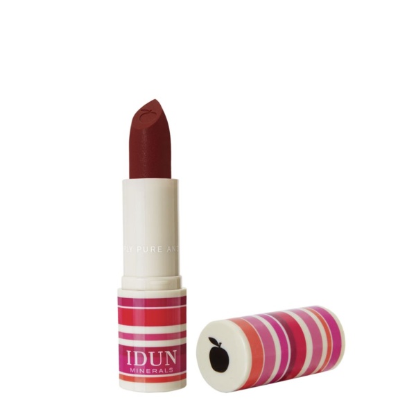 IDUN Minerals Matte Lipstick Vinbär Umber Red 4 g