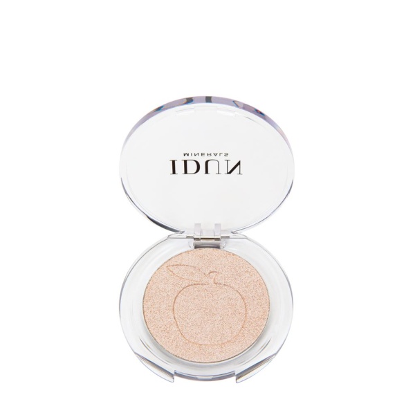 IDUN Minerals Mineral Single Eyeshadow/Highlighter Fjällsippa Sparkling Champagne 3 g