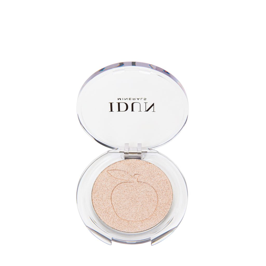 IDUN Minerals Mineral Single Eyeshadow/Highlighter Fjällsippa Sparkling Champagne 3 g