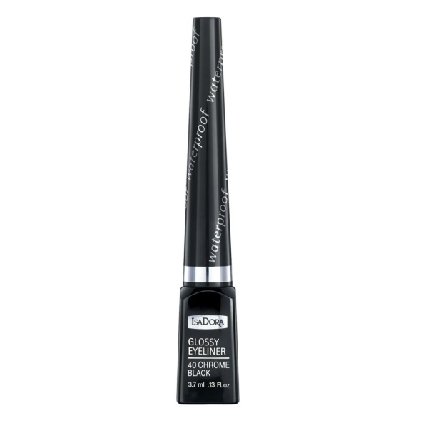 IsaDora Glossy Eyeliner 40 Chrome Black