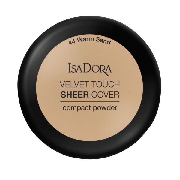 IsaDora Velvet Touch Sheer Cover Compact Powder 44 Warm Sand