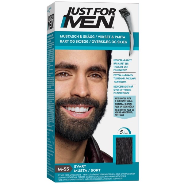 Just For Men Moustache & Beard Real Black 1 st