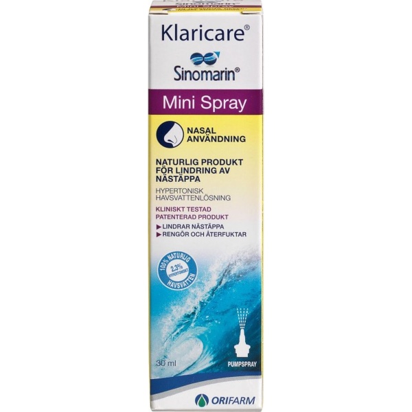 Klaricare Mini nässpray 2,3% 30 ml