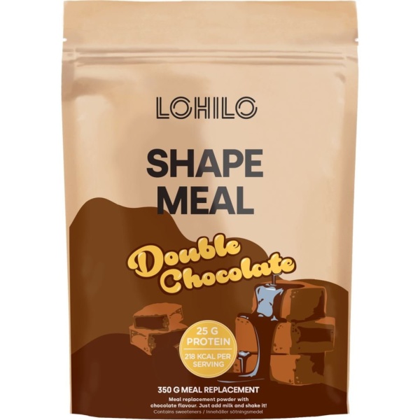 LOHILO Shape Meal Double Chocolate 350g