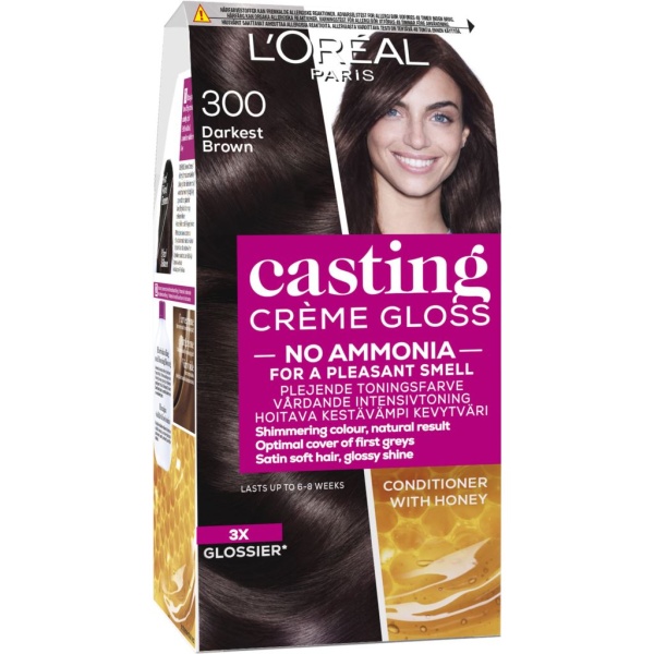L'Oréal Casting Creme Gloss 300 Darkest Brown