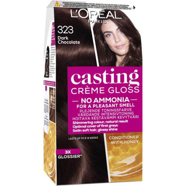 L'Oréal Casting Creme Gloss 323 Dark Chocolate