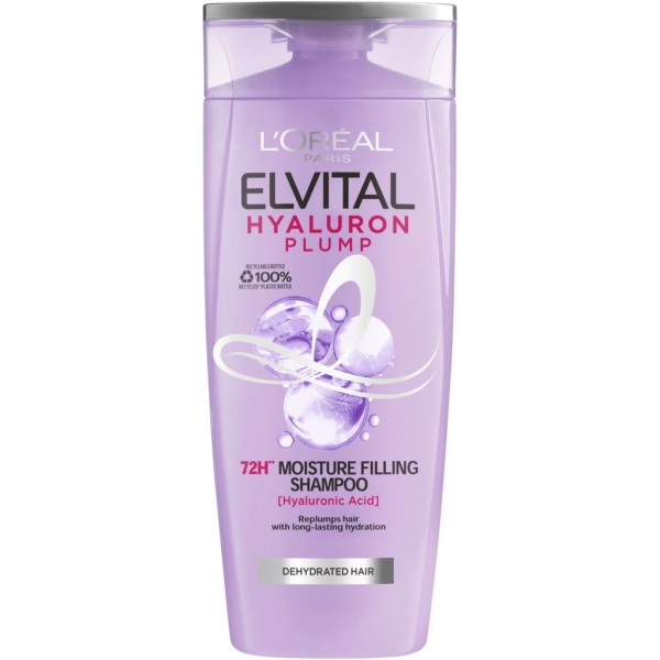 L'Oréal Elvital Hyaluron Plump 72H Moisture Filling Shampoo 250 ml