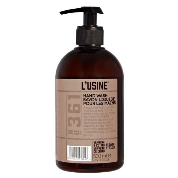 L'Usine Hand Wash Verbena & Cotton flower 500 ml