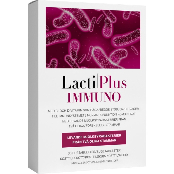 LactiPlus Immuno 30 sugtabletter