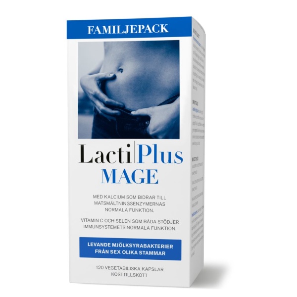 LactiPlus Mage 120 kapslar
