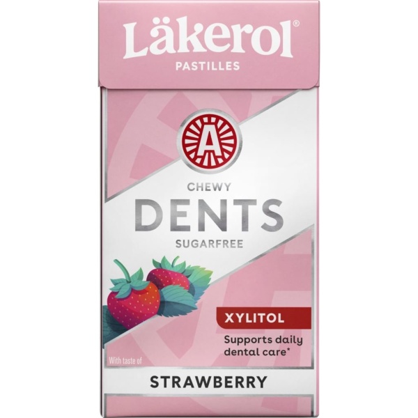 Läkerol DentaFresh Strawberry 36 g