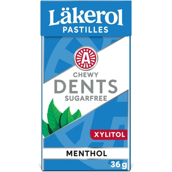 Läkerol Dents Menthol 36 g