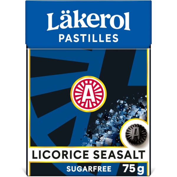 Läkerol Licorice Seasalt Big Pack 75 g