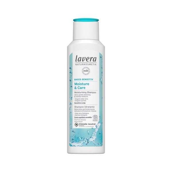 Lavera Naturkosmetik Lavera Basis Sensitiv Moisture & Care Shampoo 250 ml