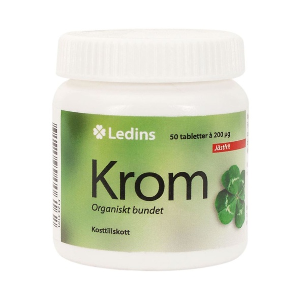 Ledins Krom 200µg 50 tabletter
