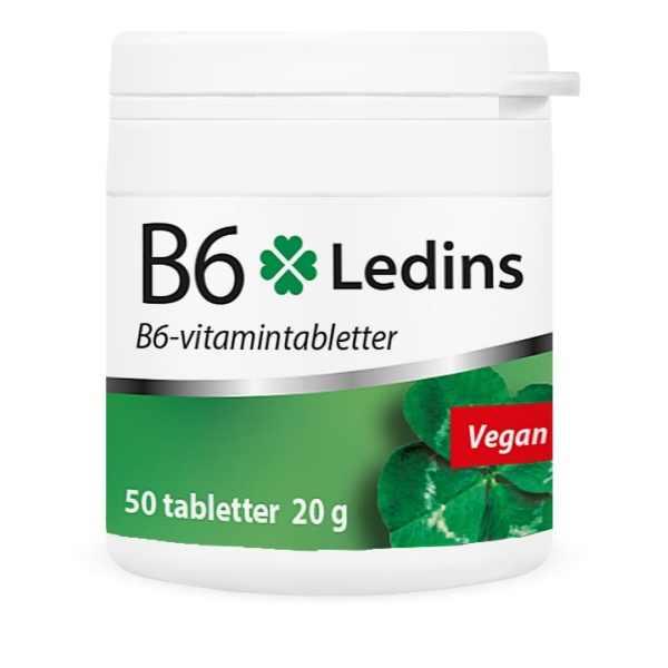 Ledins Vitamin B6 50 tabletter