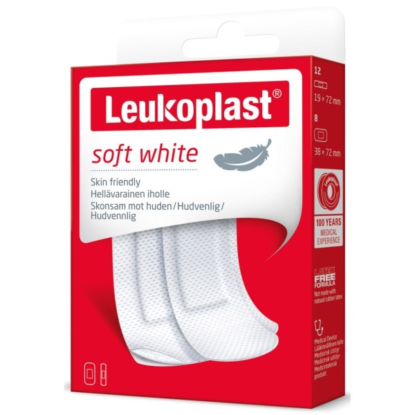 Leukoplast Soft White 20 st