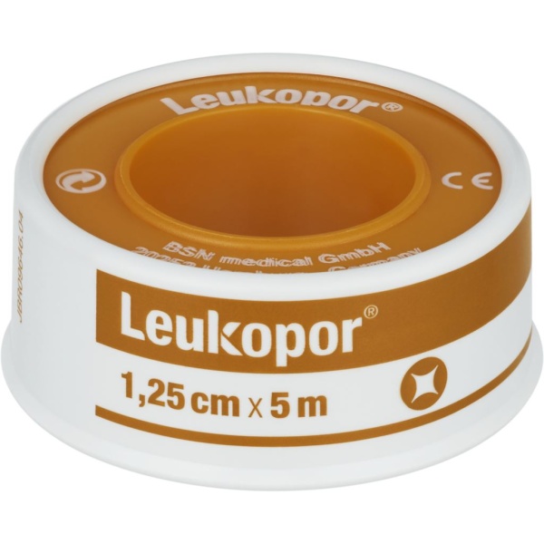 Leukopor Kirurgtejp 1,25 x 5m