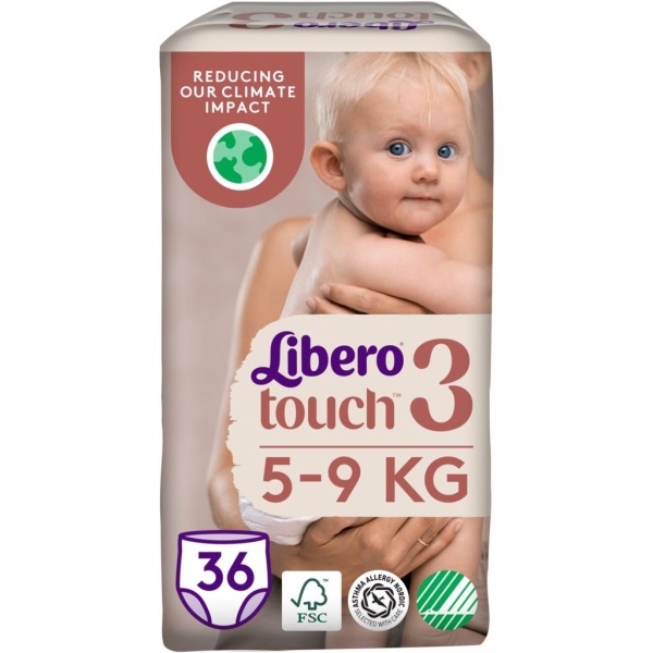 Libero Touch 3 Byxblöjor ( 5-9 kg) 36 st