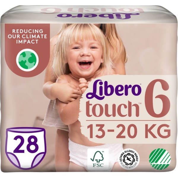 Libero Touch 6 Byxblöja (13-20 kg) 28 st