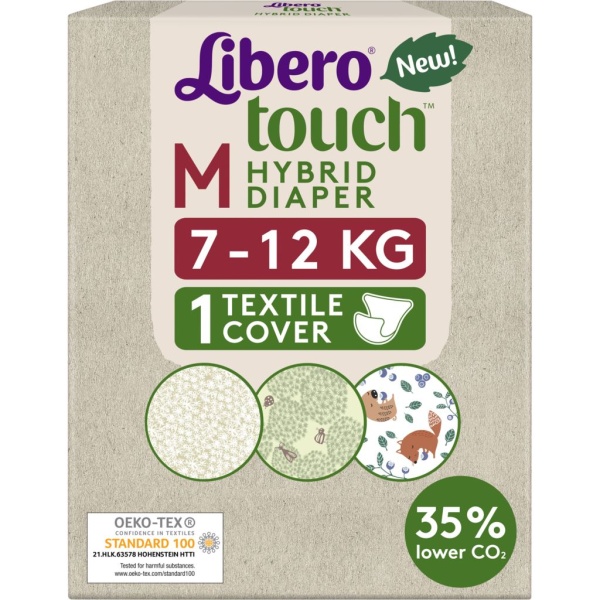 Libero Touch M Hybridblöja (7-12 kg) 1 st