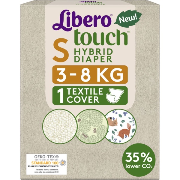 Libero Touch S Hybridblöja (3-8 kg) 1 st