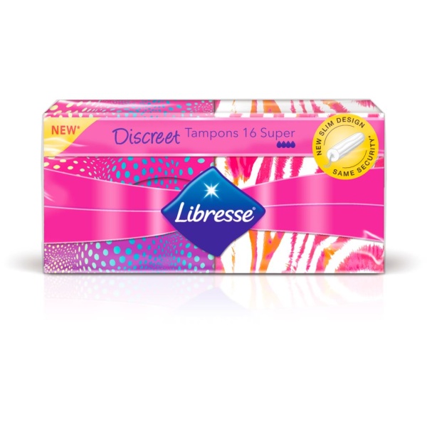 Libresse Discreet Tampong Super 16 st