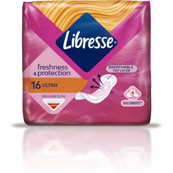 Libresse Freshness & Protection Ultra Binda 16 st