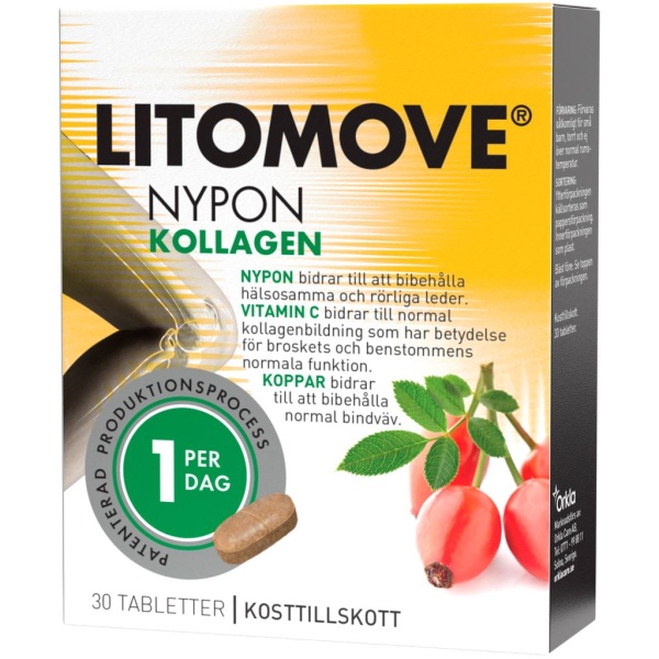 Litomove Kollagen tabletter 30 st