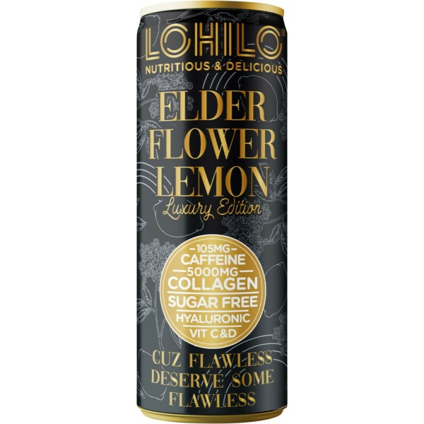 Lohilo Elderflower Lemon 330 ml