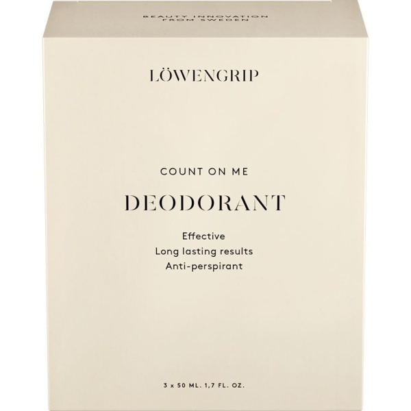 Löwengrip Count On Me Deodorant 3-pack