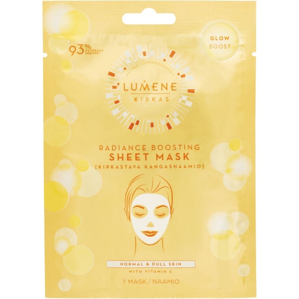 Lumene KIRKAS Radiance Boosting Sheet Mask 1 st