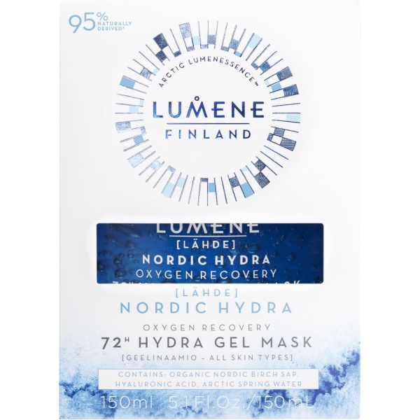 Lumene Lähde 72h Hydra Gel Mask 150 ml