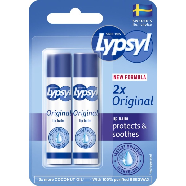 Lypsyl Original Läppbalsam 2 x 4,2 g