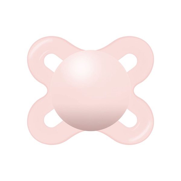 MAM Start Nappar 0-2 Månader Silikon Rosa 1 st