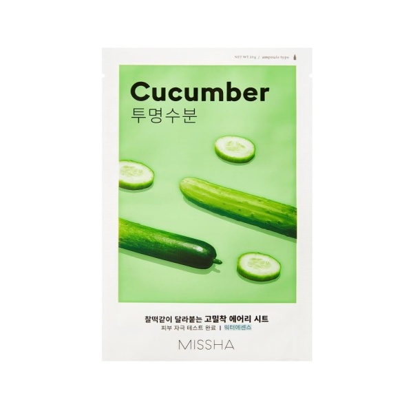 MISSHA Cucumber Airy Fit Sheet Mask 1 st